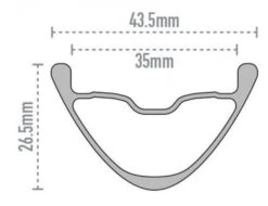 ENVE Composites M635 29-inch I9 Wheelset -Spin City Bikes enve m635 27.5 inch chris king wheelset 361797 1