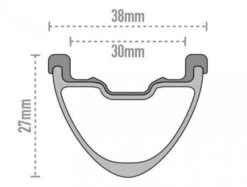 ENVE Composites M730 29-inch I9 Wheelset -Spin City Bikes enve m730 650b king wheelset 362060 13