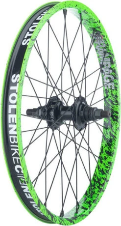 Stolen Rampage 20-inch Cassette Rear Wheel -Spin City Bikes stolen rampage 20 inch cassette rear wheel 342837 1 11 1