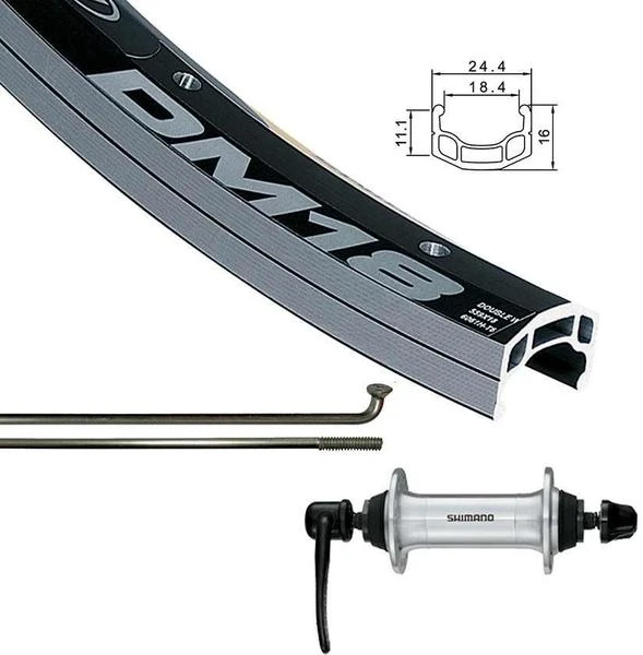 Wheel Shop Alex DM-18/Shimano Acera HB-T3000 700c Front 6 Wheel Shop Alex DM-18/Shimano Acera HB-T3000 700c Front - Image 4