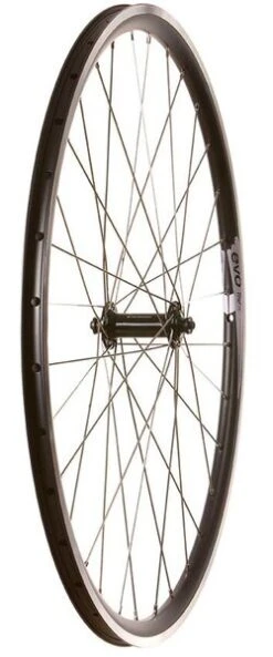 Wheel Shop Road - 700C - Evo Tour 16 Black/Stainless Front