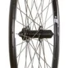 Wheel Shop Touring - Rim And Disc 700C - Evo Tour 19 Black/Stainless Rear -Spin City Bikes wheel shop touring 700c evo tour 19 black stainless rear 403565 14