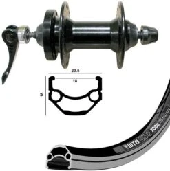 Wheel Shop WTB DX18 QR Rim And Disc 27.5-inch Front 7 Wheel Shop WTB DX18 QR Rim And Disc 27.5-inch Front -Spin City Bikes wheel shop wtb dx18 qr rim and disc 27.5 inch front 403532 12